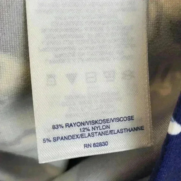 Lands End Women's Sleeveless Ponte Sheath Dress Deep Sea Floral New NWT Size 10 - Picture 8 of 9